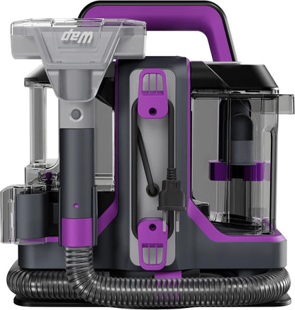 WAP Portable Extractor Spot Cleaner W3, 3-in-1, Spray, Scrub and Extract, with Self-Cleaning System